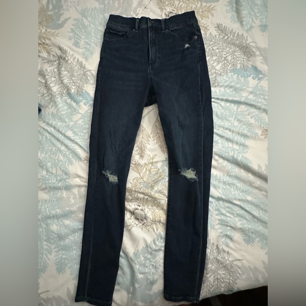 Express Dark Blue Super high rise Jeans size 6